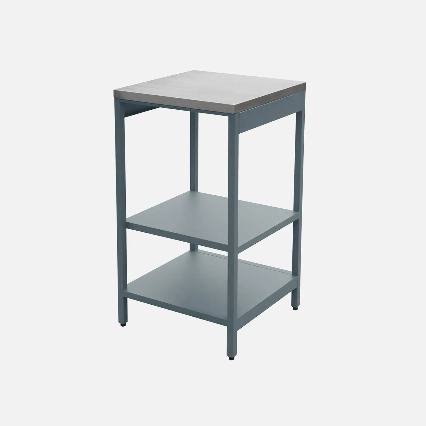 Module buitenkeuken 2 planken staal L49cm