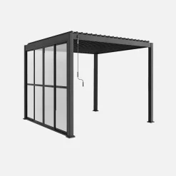 3m schuifdeur voor pergola Triomphe