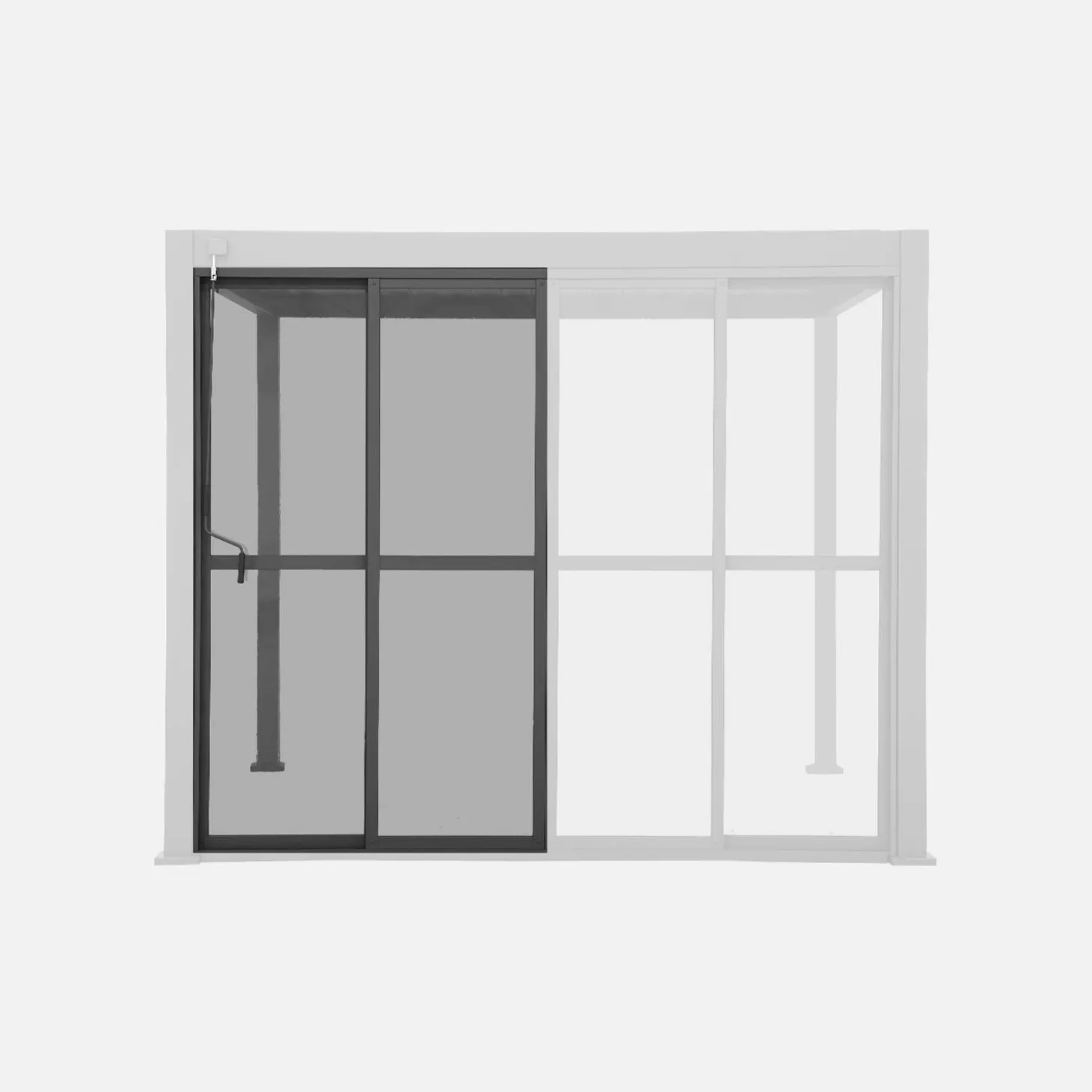 3m schuifdeur voor pergola Triomphe