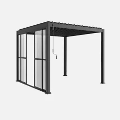 3m schuifdeur voor pergola Triomphe