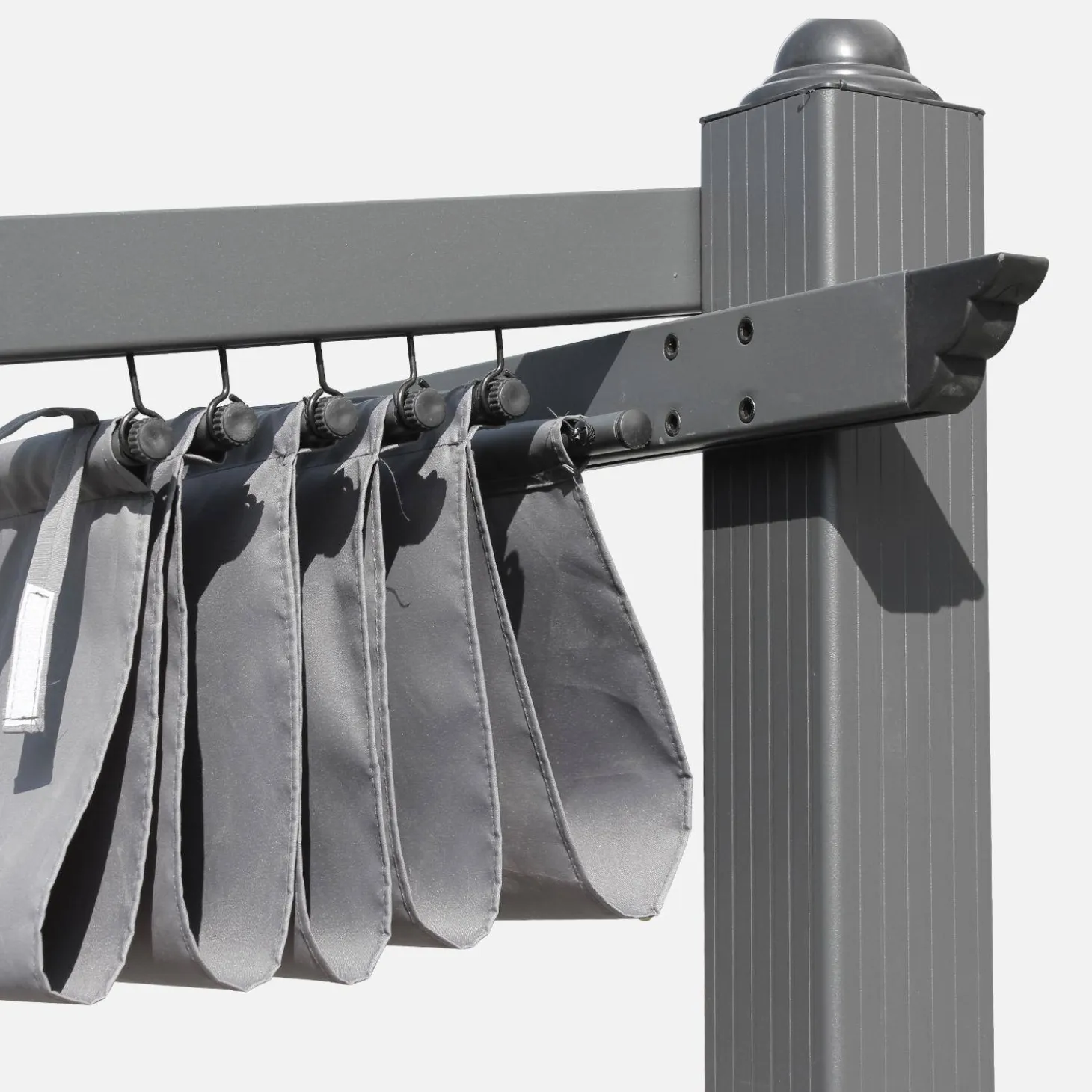 Muurpergola 3x4m