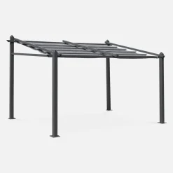 Muurpergola 3x4m