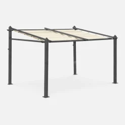 Muurpergola 3x4m