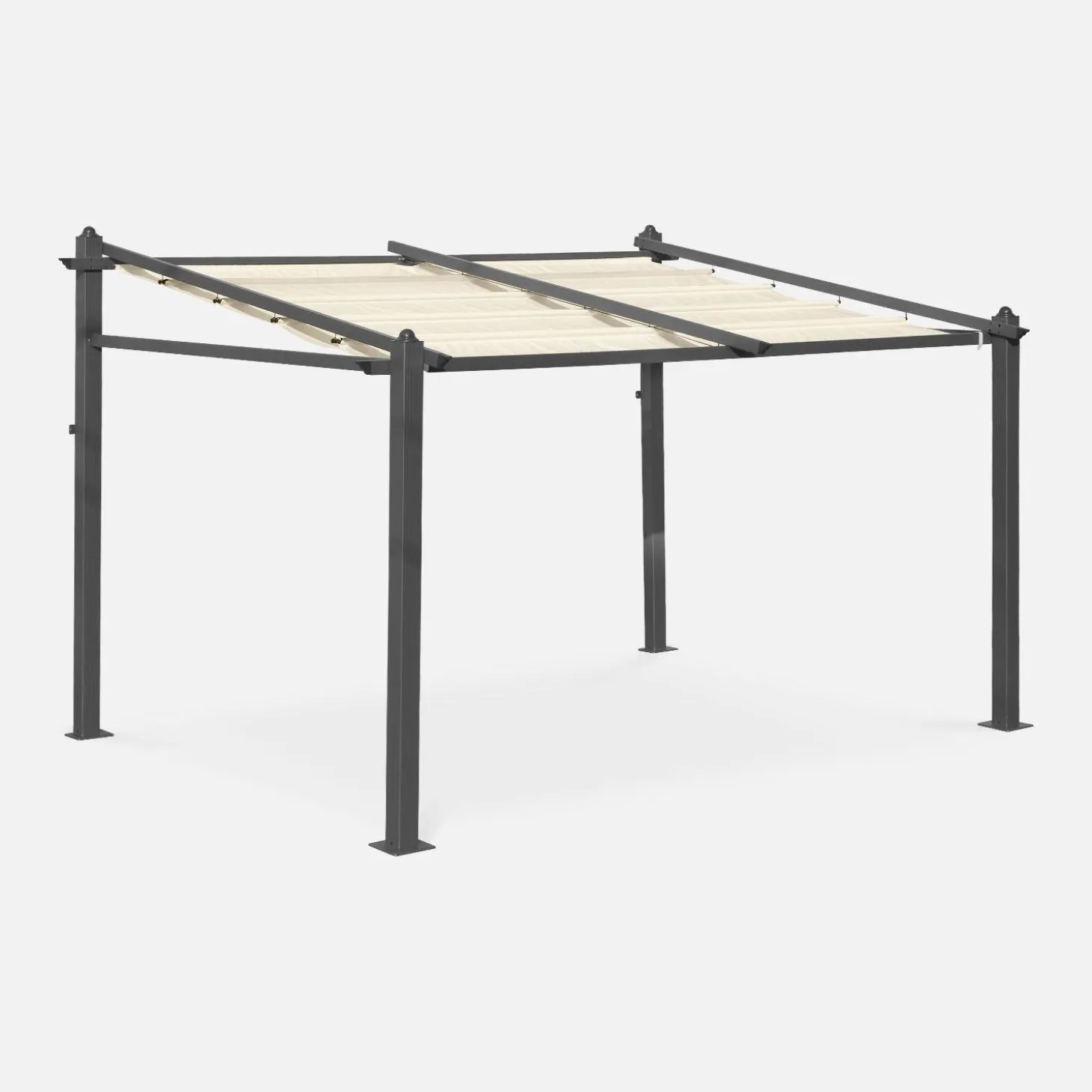 Muurpergola 3x4m