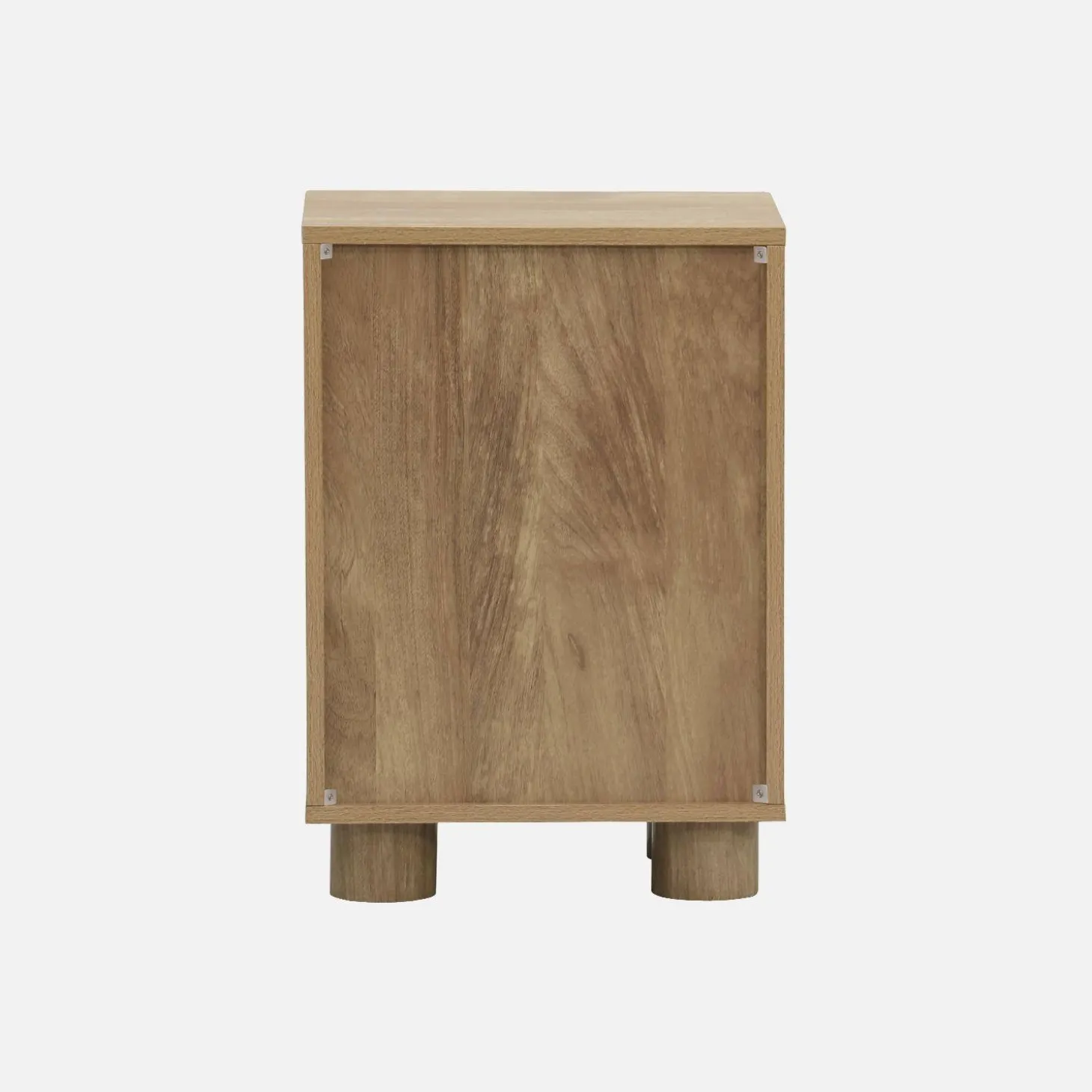 Nachtkastje houtdecor 1 omkeerbare deur