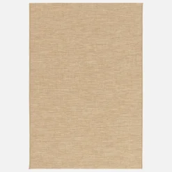 Natuurlijk jute-effect vloerkleed voor binnen en buiten