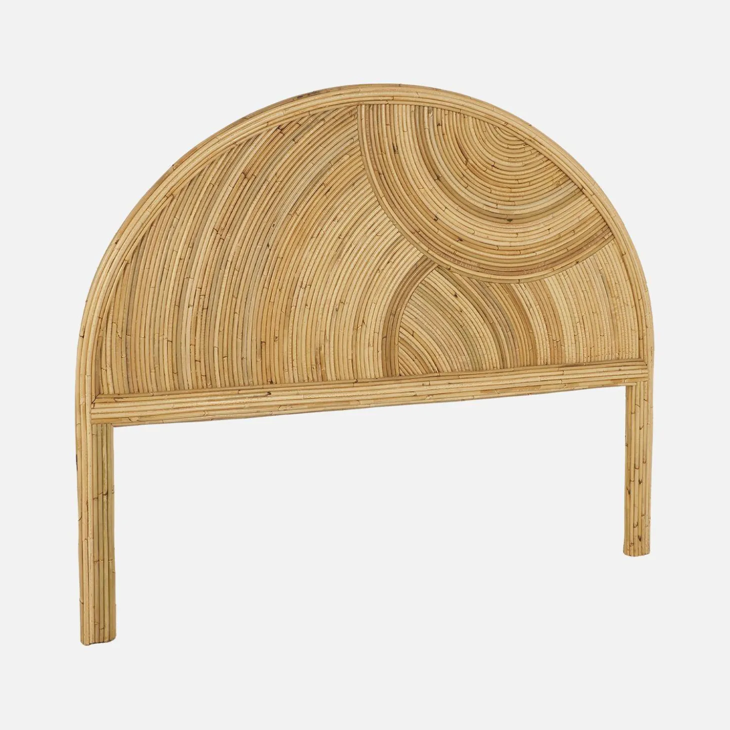 Natuurlijk rotan hoofdbord