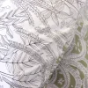 Omkeerbaar tweepersoons dekbedovertrek met plantenprint