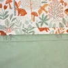 Omkeerbare beddengoedset, 1-persoons met herfstthema 140x200 cm
