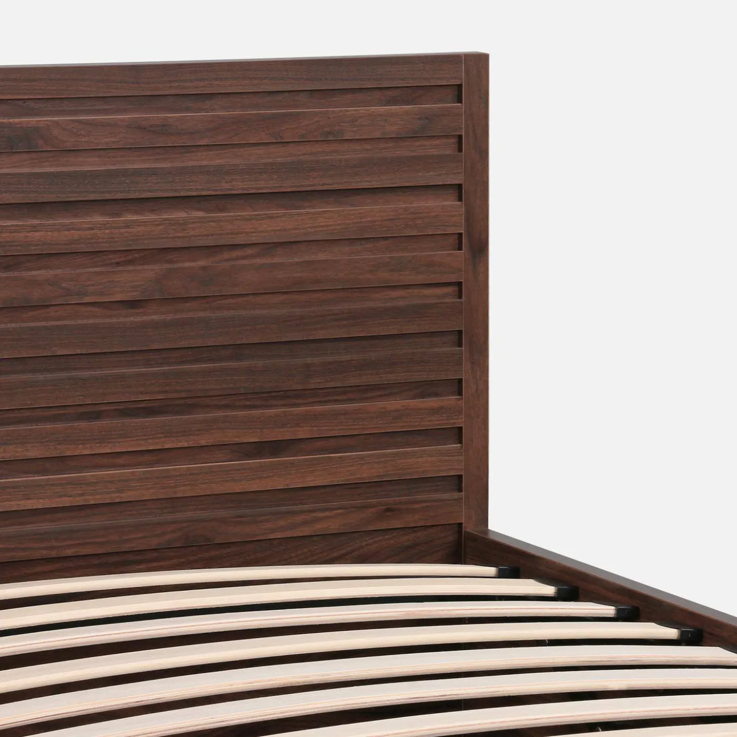 Opbergbed 90x190cm met lattenbodem en hoofdbord houtdecor