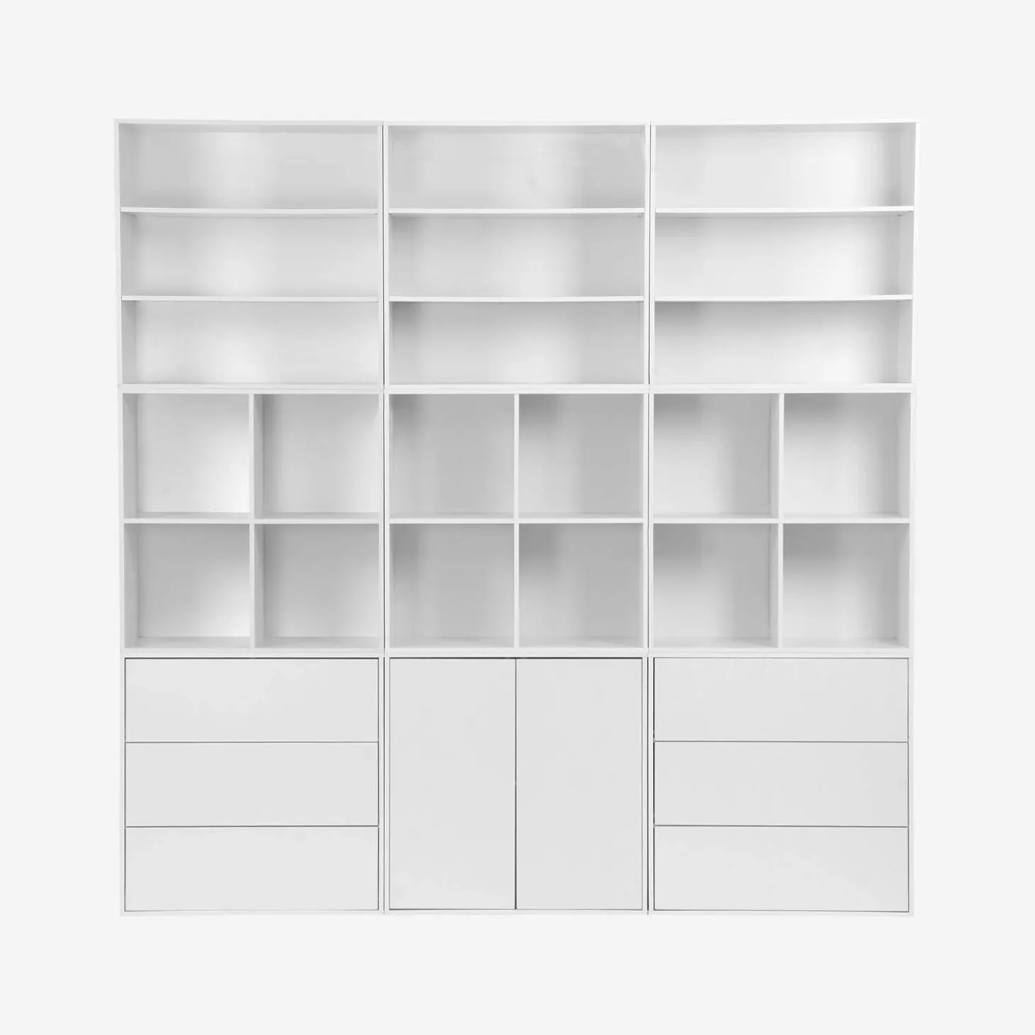 Opbergmodule decor houtdecor 3 lades 70cm