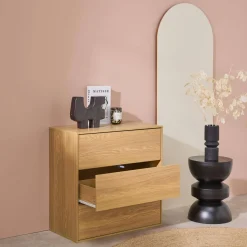 Opbergmodule decor houtdecor 3 lades 70cm
