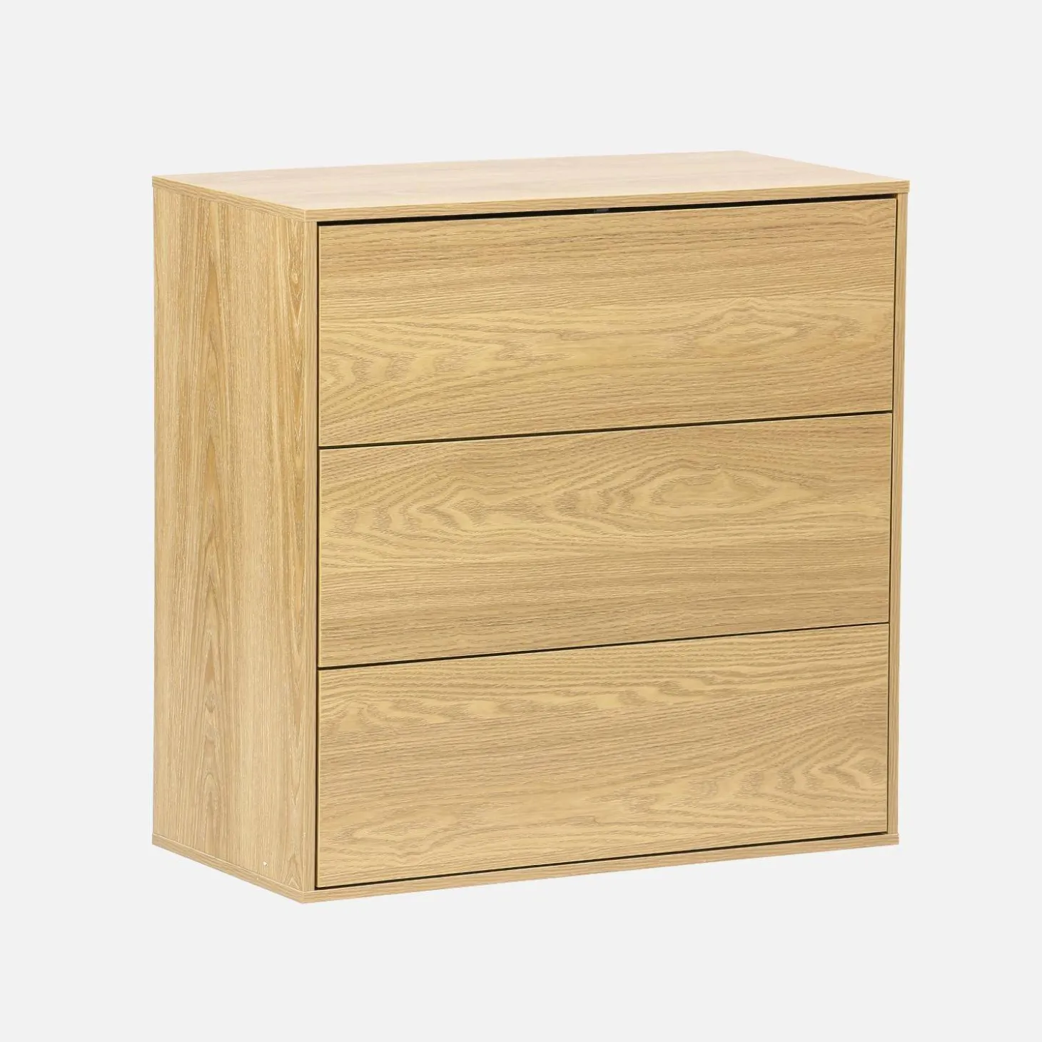 Opbergmodule decor houtdecor 3 lades 70cm