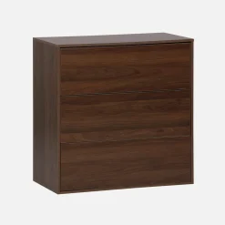 Opbergmodule decor houtdecor 3 lades 70cm