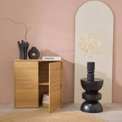 Opbergmodule houtdecor 2 deuren 70cm