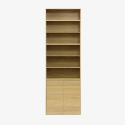 Opbergmodule houtdecor 2 deuren 70cm