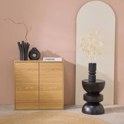 Opbergmodule houtdecor 2 deuren 70cm