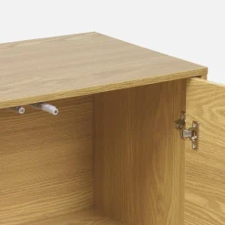 Opbergmodule houtdecor 2 deuren 70cm