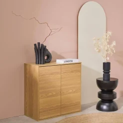 Opbergmodule houtdecor 2 deuren 70cm