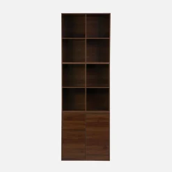 Opbergmodule houtdecor 4 vakken 70cm