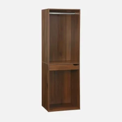 Open kledingkast 4 modulaire modules 9 lades hangruimtes vakken