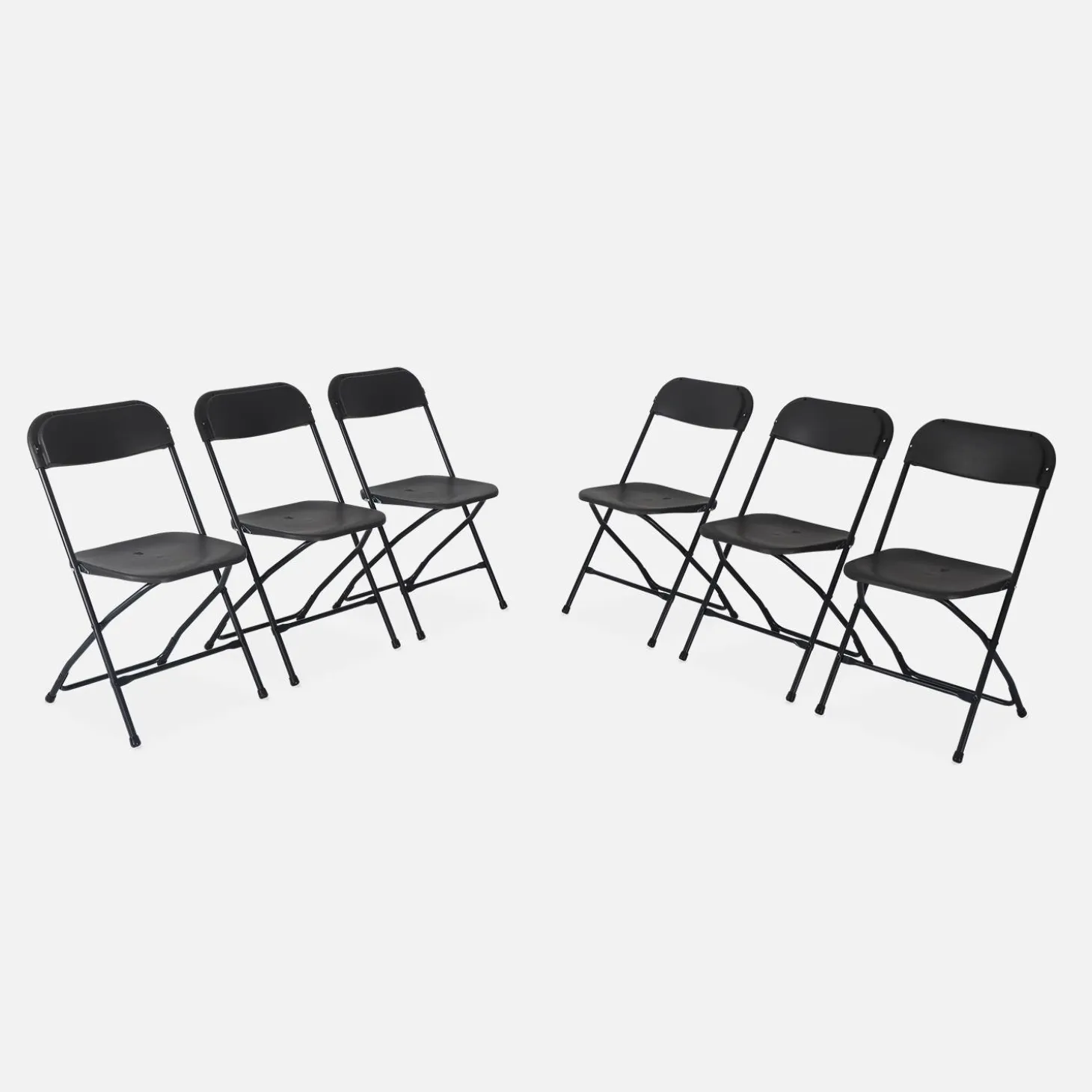 Opklapbare receptie stoel (set van 6)