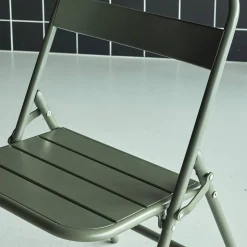 Opklapbare tuinstoelen metaal (set van 2)