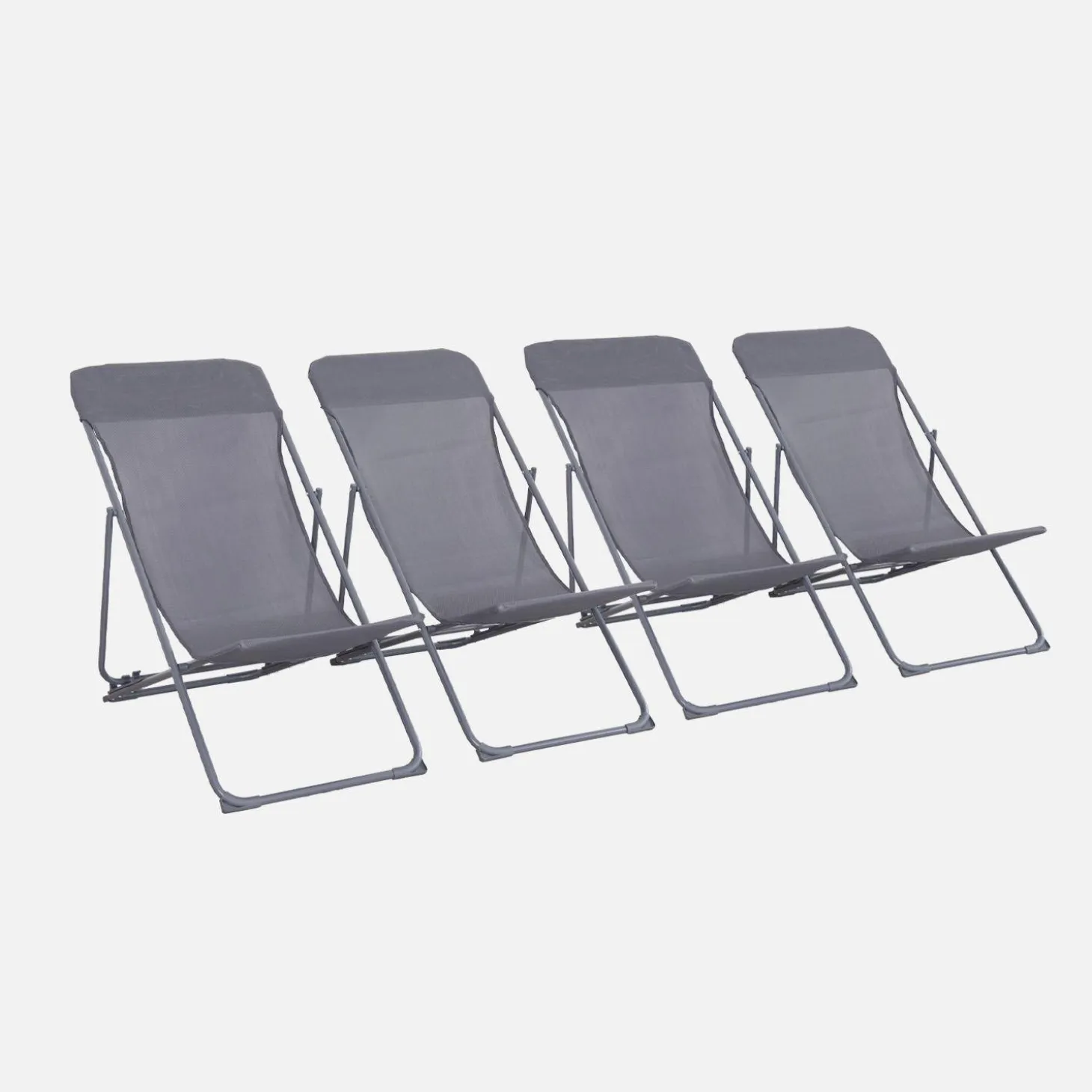 Opklapbare tuinstoel (set van 4)