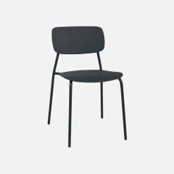 Opklapbare tuintafel + 6 stoelen metaal