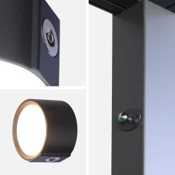 Oplaadbare lamp voor pergola (set van 2)