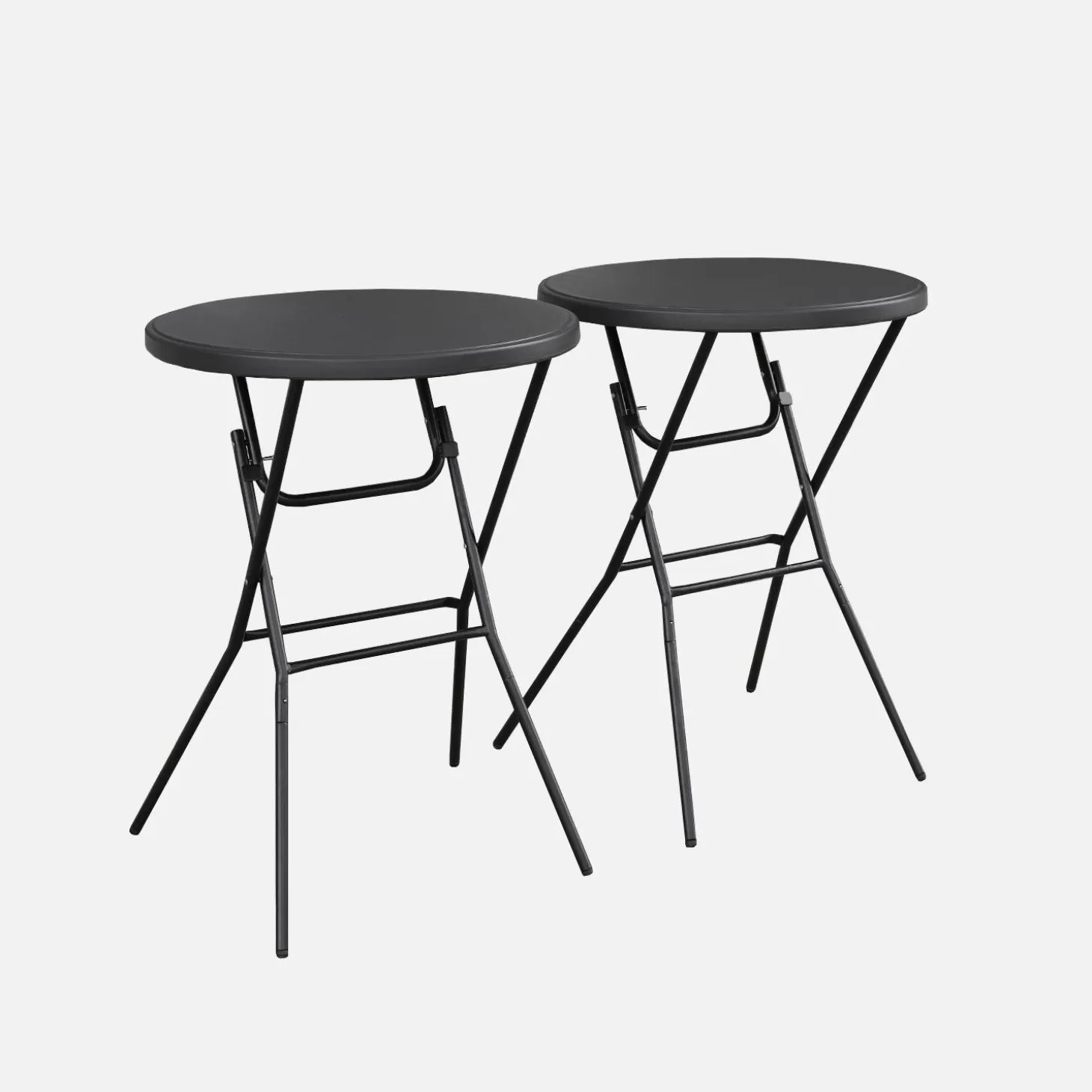 Opvouwbare staantafels (set van 2)