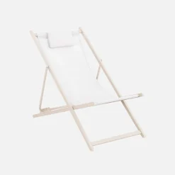 Opvouwbare tuinstoel met kussen (Set van 2)