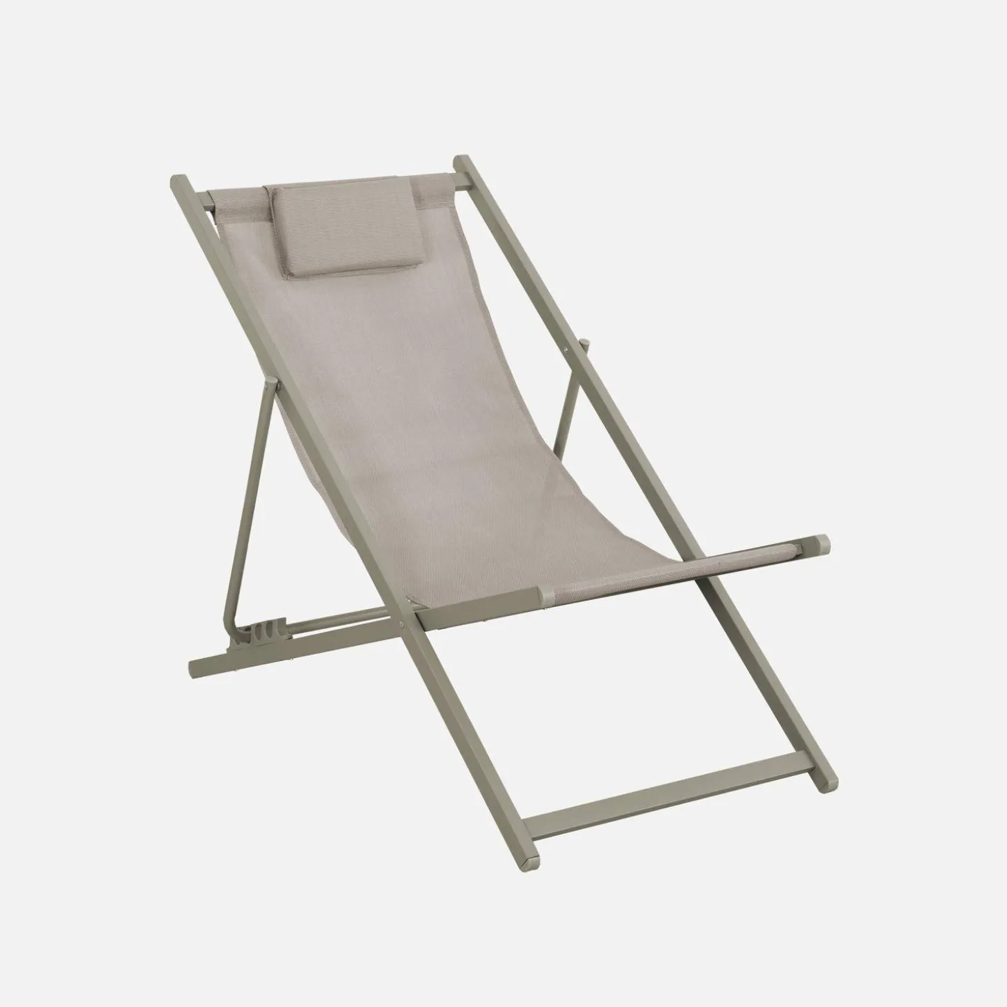 Opvouwbare tuinstoel met kussen (Set van 2)