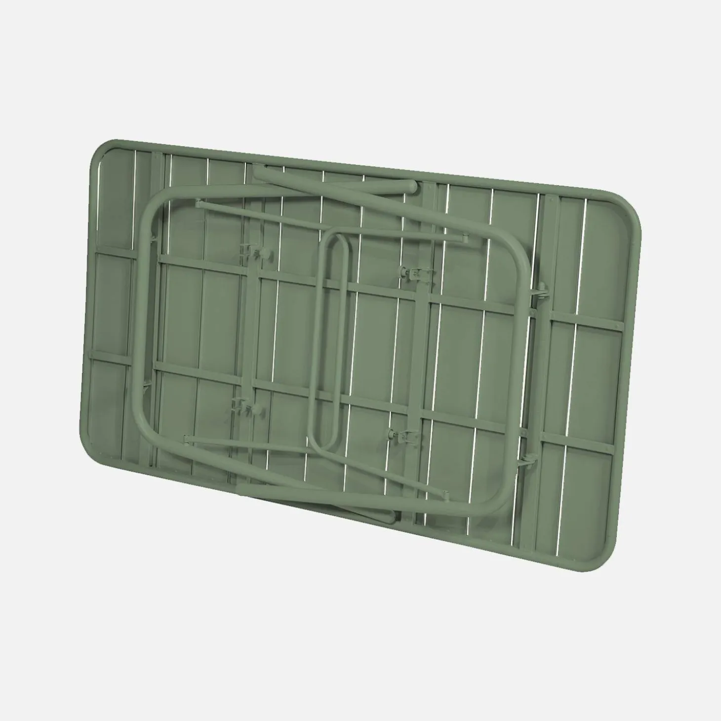 Opvouwbare tuintafel 6 plaatsen metaal
