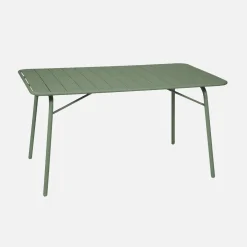 Opvouwbare tuintafel 6 plaatsen metaal