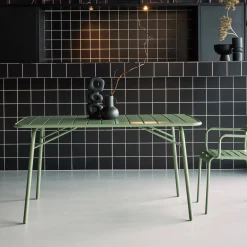 Opvouwbare tuintafel 6 plaatsen metaal