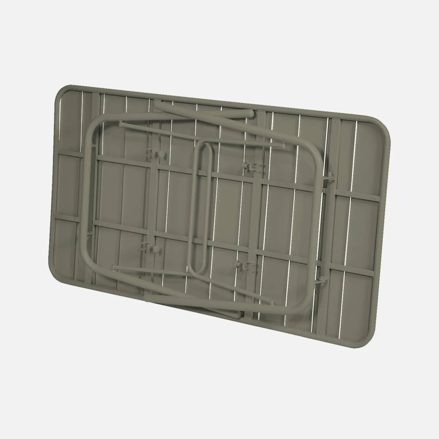 Opvouwbare tuintafel 6 plaatsen metaal