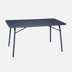 Opvouwbare tuintafel 6 plaatsen metaal