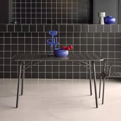Opvouwbare tuintafel 6 plaatsen metaal