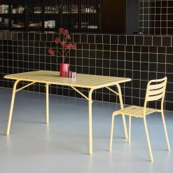 Opvouwbare tuintafel 6 plaatsen metaal