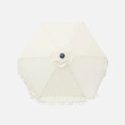 Parasol met franjes 2m staal