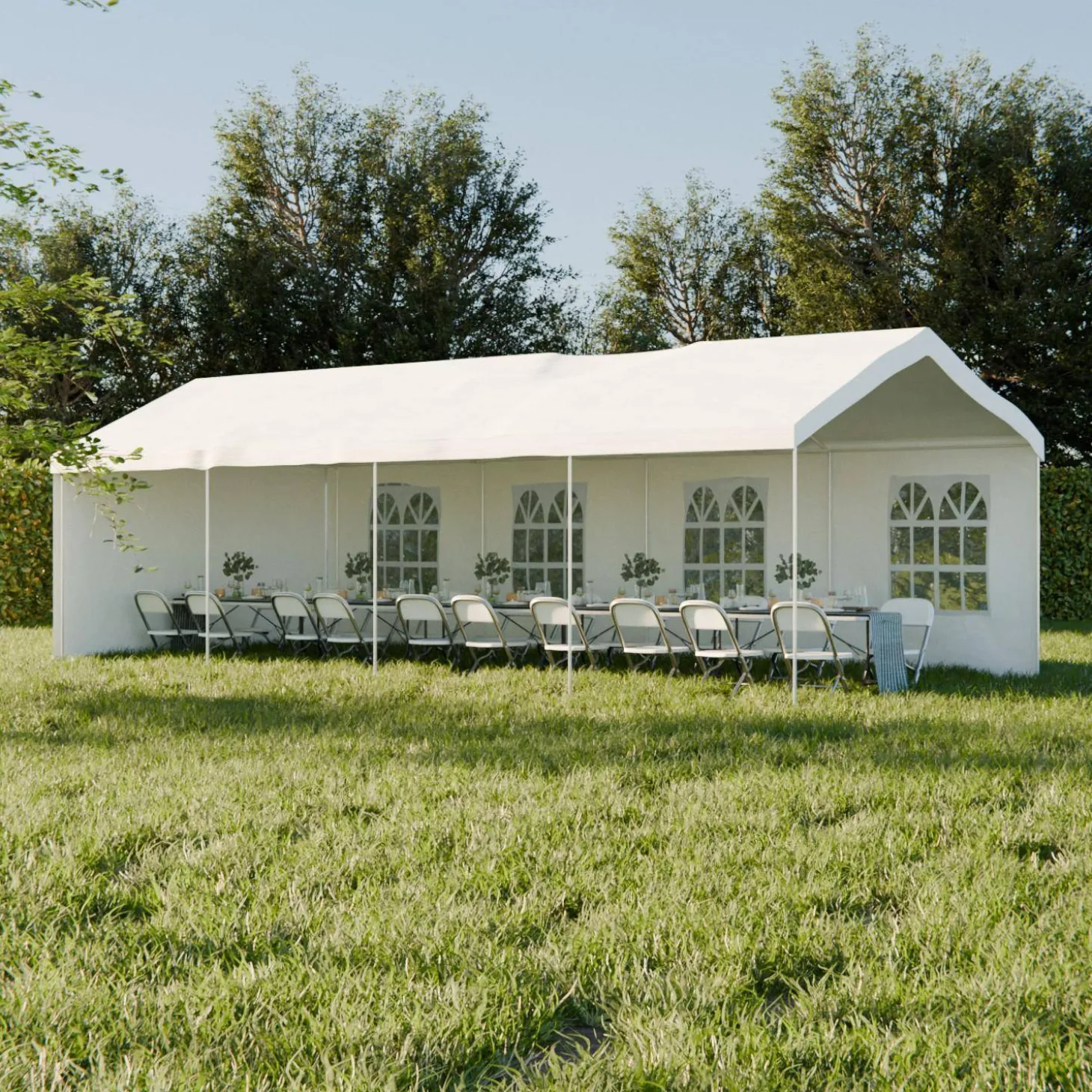 Partytent 4x8m - Lutecia 4x8