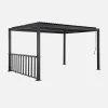 Pergola met lamellendak 4x3m met bar 3m