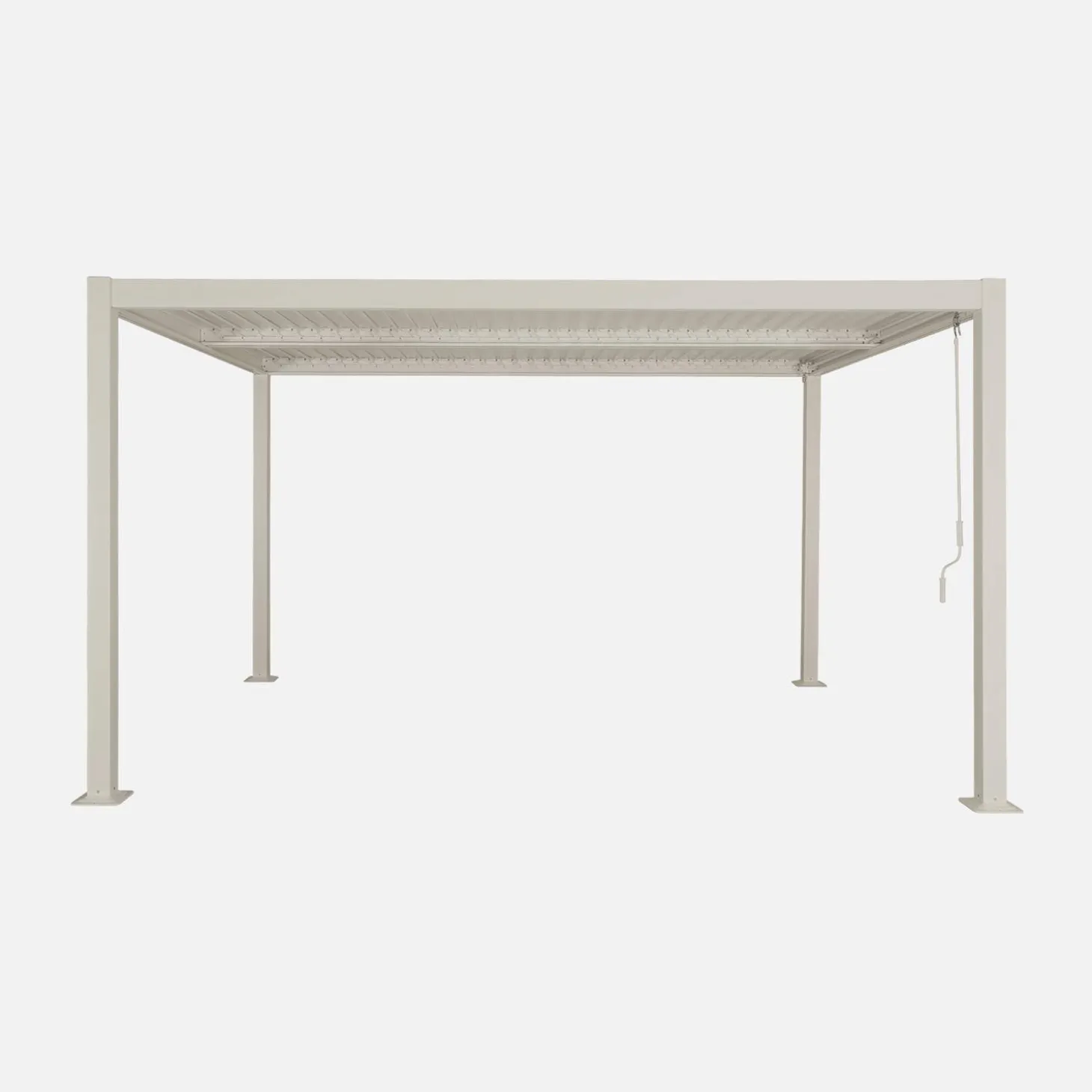 Pergola met lamellendak 4x3m verstelbare lamellen
