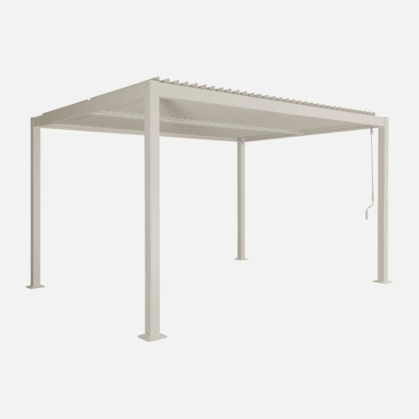 Pergola met lamellendak 4x3m verstelbare lamellen