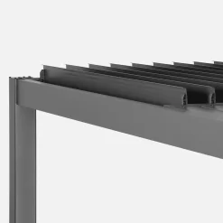 Pergola met lamellendak 3,6x3,6m verstelbare lamellen