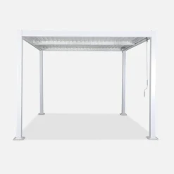 Pergola met lamellendak 3x3m verstelbare lamellen