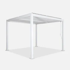 Pergola met lamellendak 3x3m verstelbare lamellen