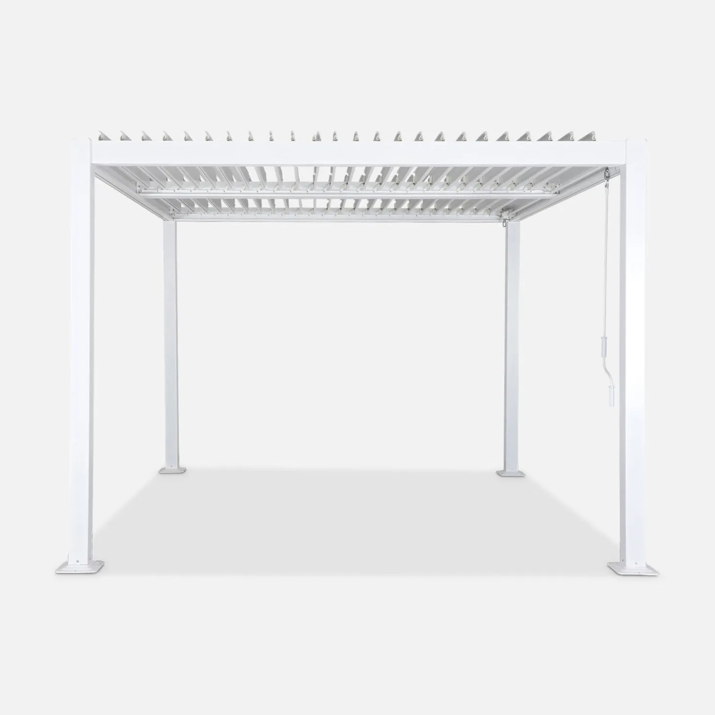 Pergola met lamellendak 3x3m verstelbare lamellen