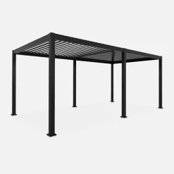 Pergola met lamellendak 6x3m verstelbare lamellen
